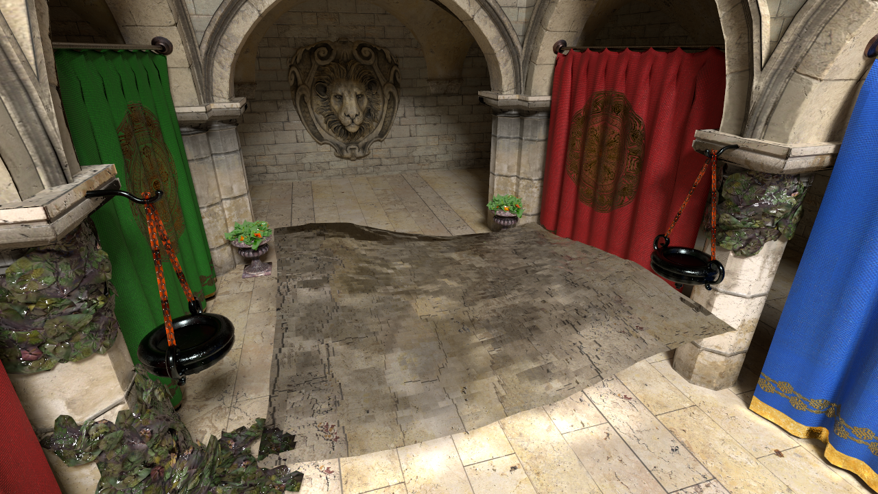 Sponza Caustic preview